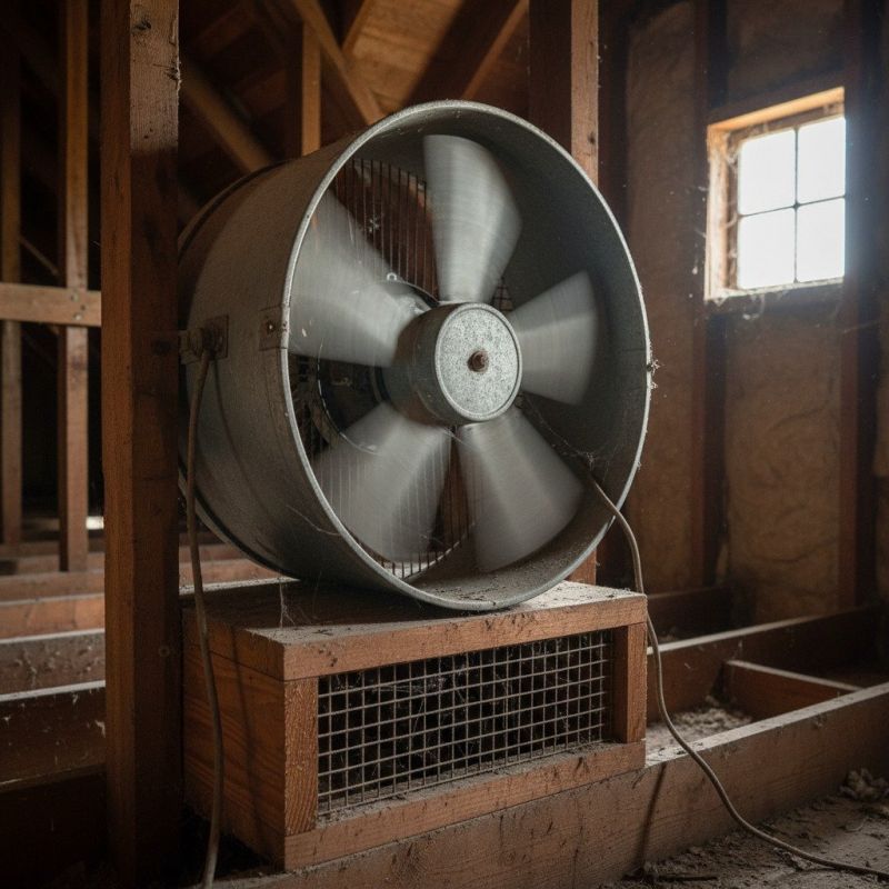 Whole House Fan Replacement in Orem, UT
